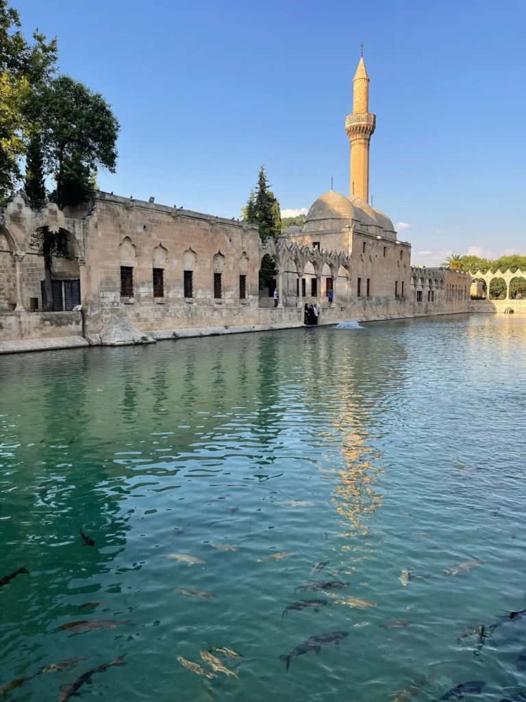 Fish Pond, Urfa, Turkey - July 2024