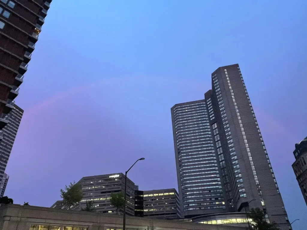 Rainbow, Boston, United States - August 2024