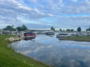 Gladstone Beach, Michigan, United States - September 2023