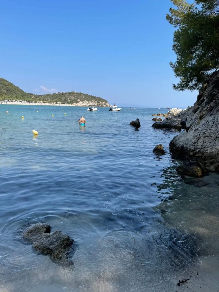 Beach, Armenistis, Greece - July 2021