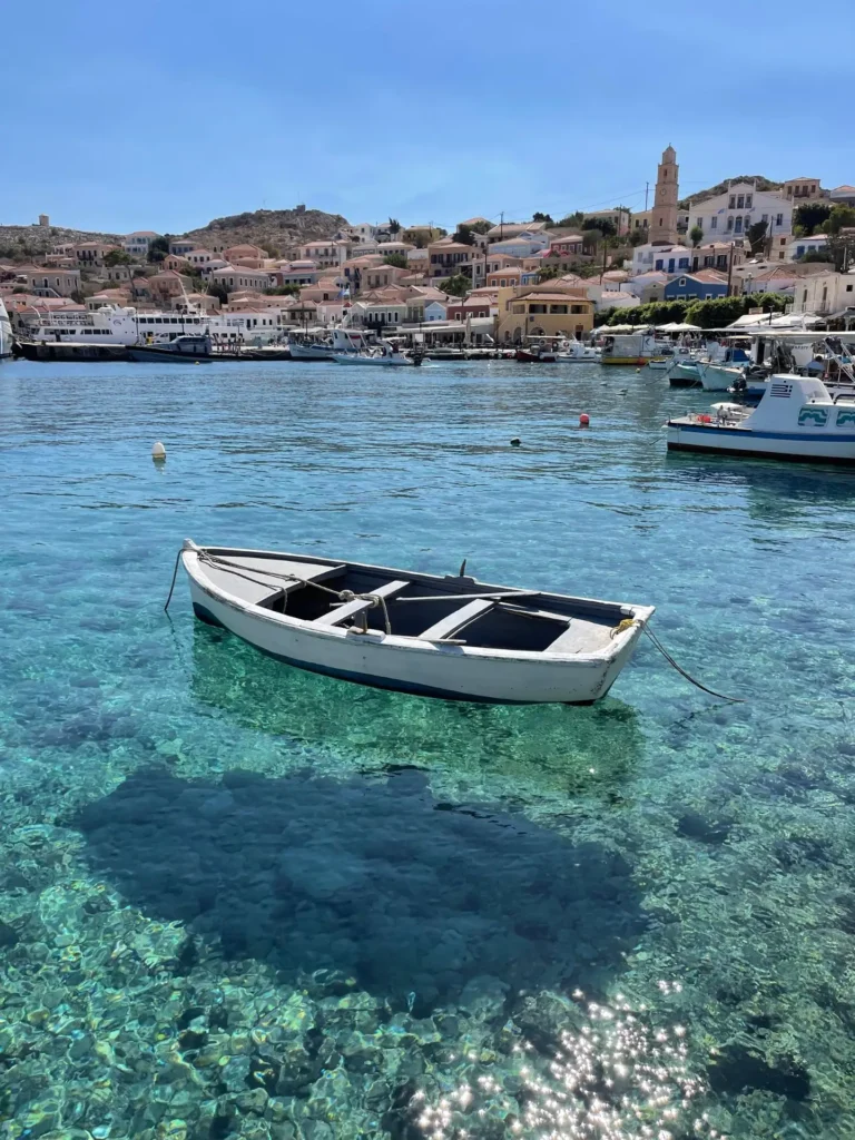 Boat, Chalki, Greece - September 2025