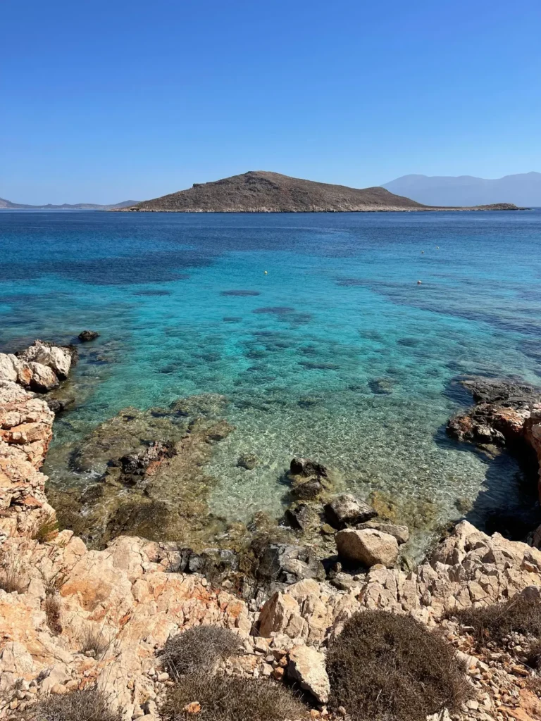 Ftenagia Beach, Chalki, Greece - September 2025