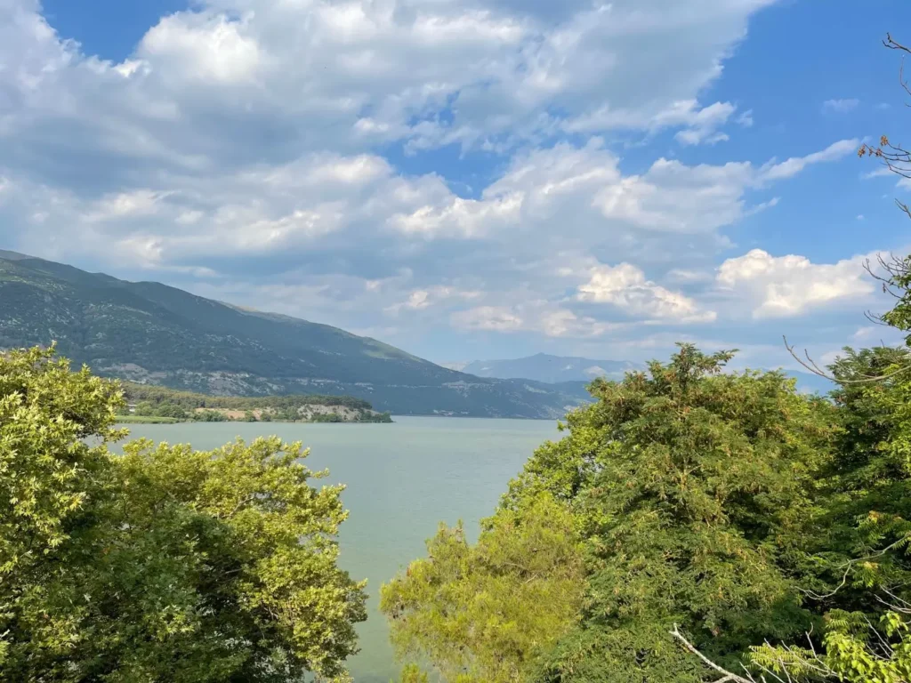 Lake, Ioannina, Greece - July 2021