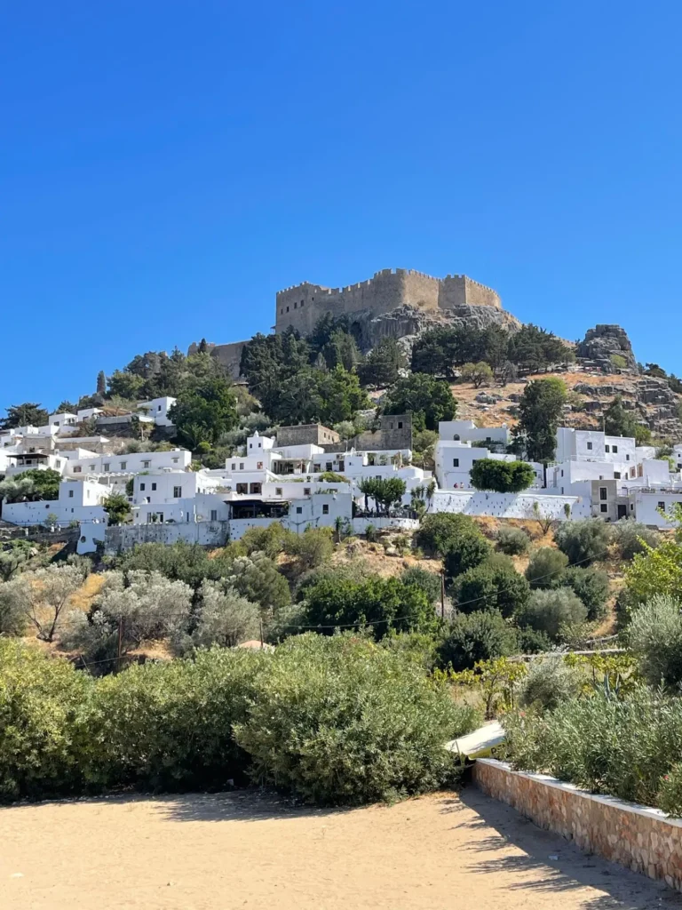 Castle, Lindos, Greece - September 2025