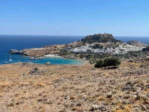 City, Lindos, Greece - September 2025