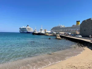 Harbor, Rhodes, Greece - September 2025