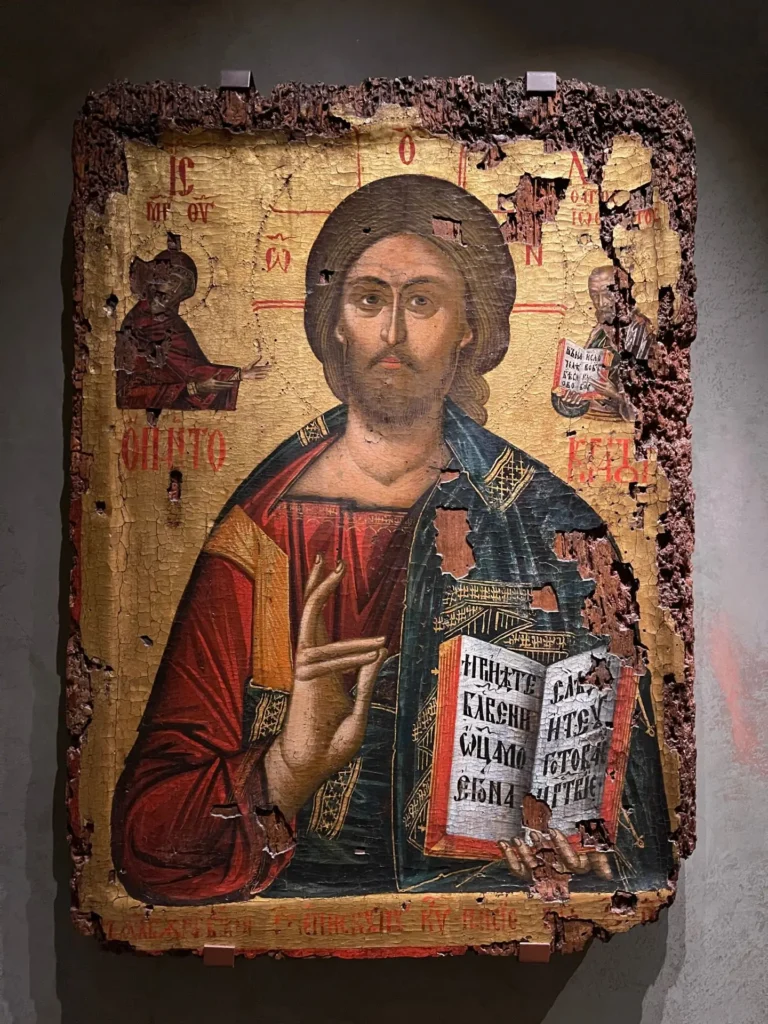 Museum of Byzantine Civilization, Thessaloniki, Greece - July 2021