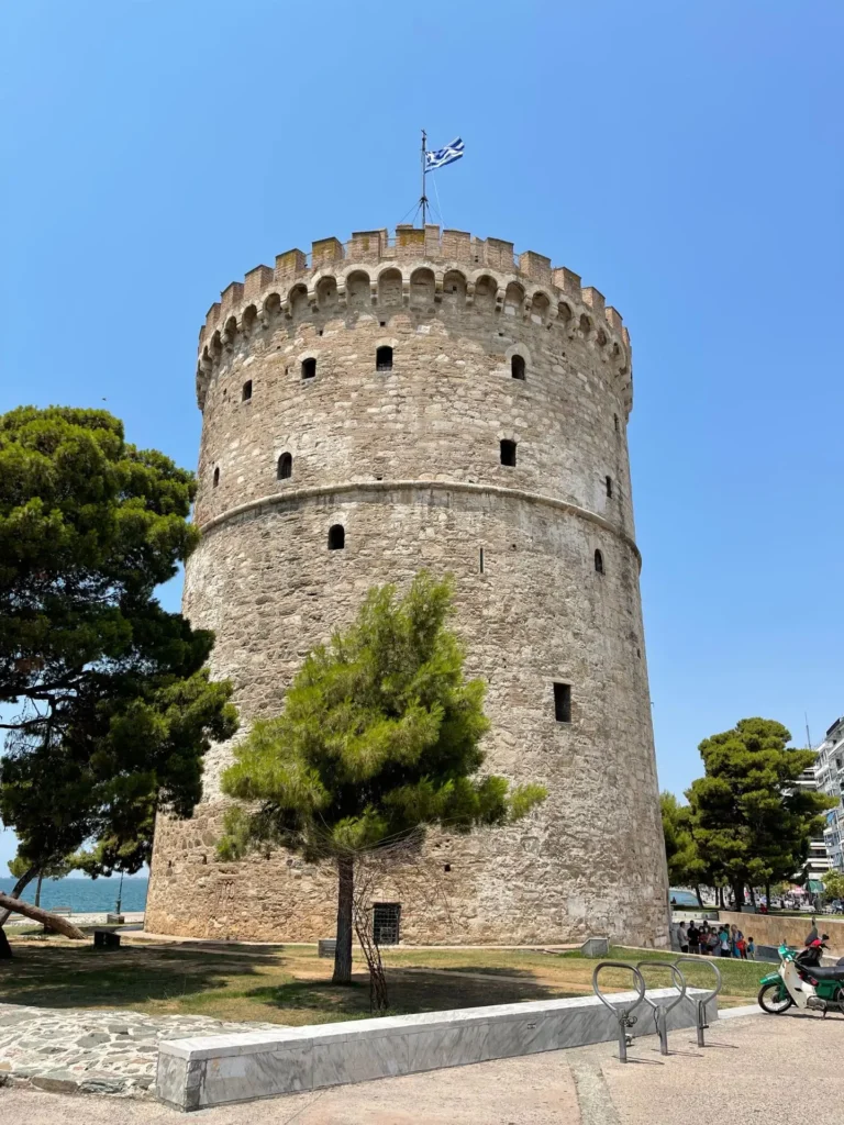 White Tower, Thessaloniki, Greece - July 2021