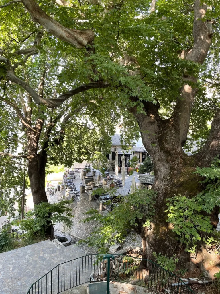 Makrinitsa, Volos, Greece - July 2021