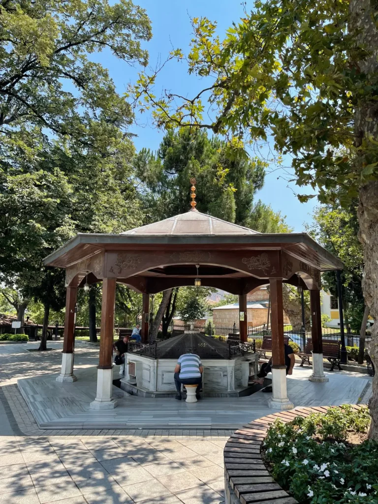 1st Murat Hudavendigar Mosque, Bursa, Turkey - July 2021