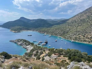 Gemiler Island, Datca, Turkey - June 2022