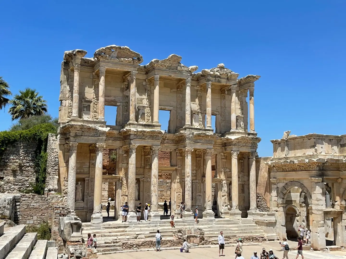 Library of Celsus, Ephesus, Turkey - June 2022