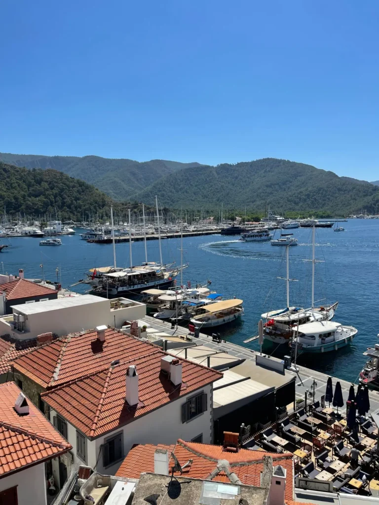 Harbor, Marmaris, Turkey - July 2022