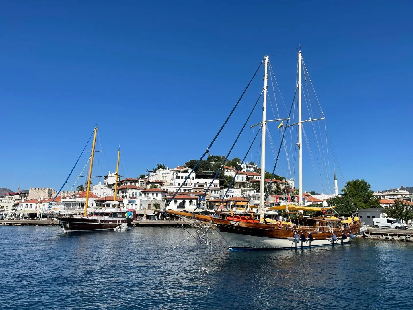 Harbor, Marmaris, Turkey - July 2022