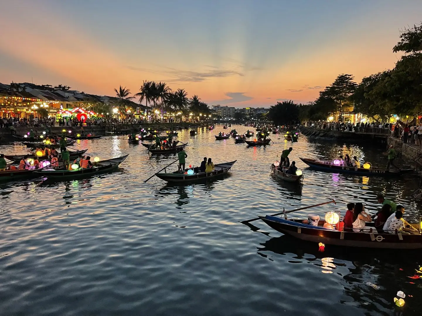 River Lantern Boat, Hoi An, Vietnam - March 2026