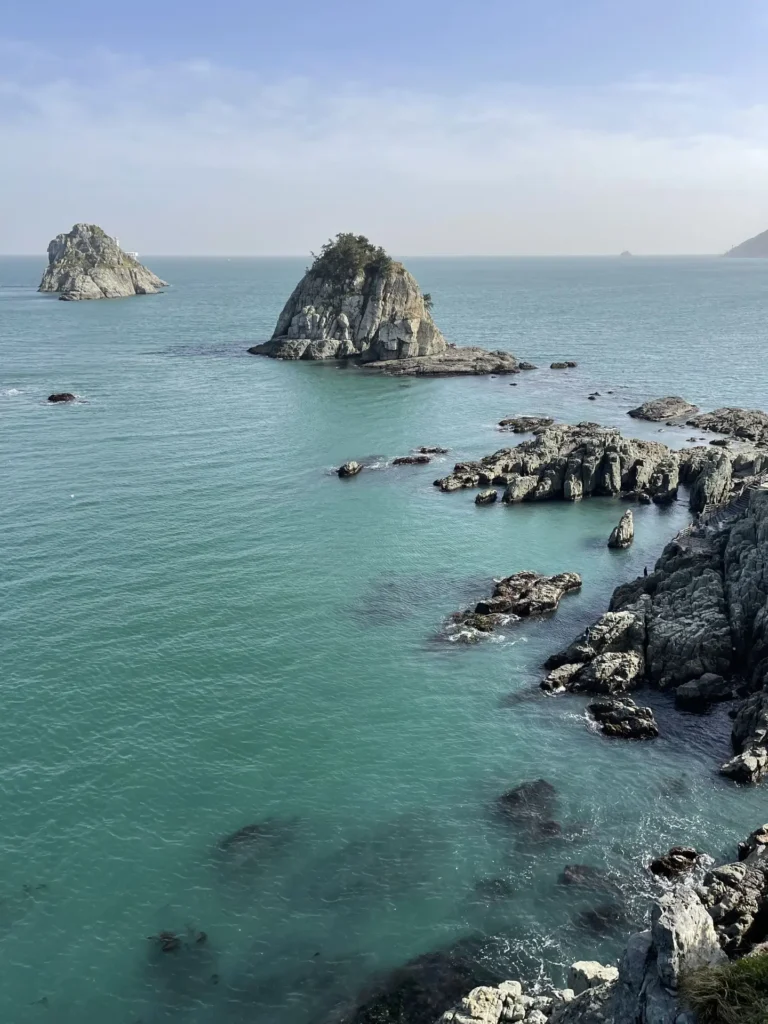 Oryukdo Skywalk, Busan, South Korea - April 2026