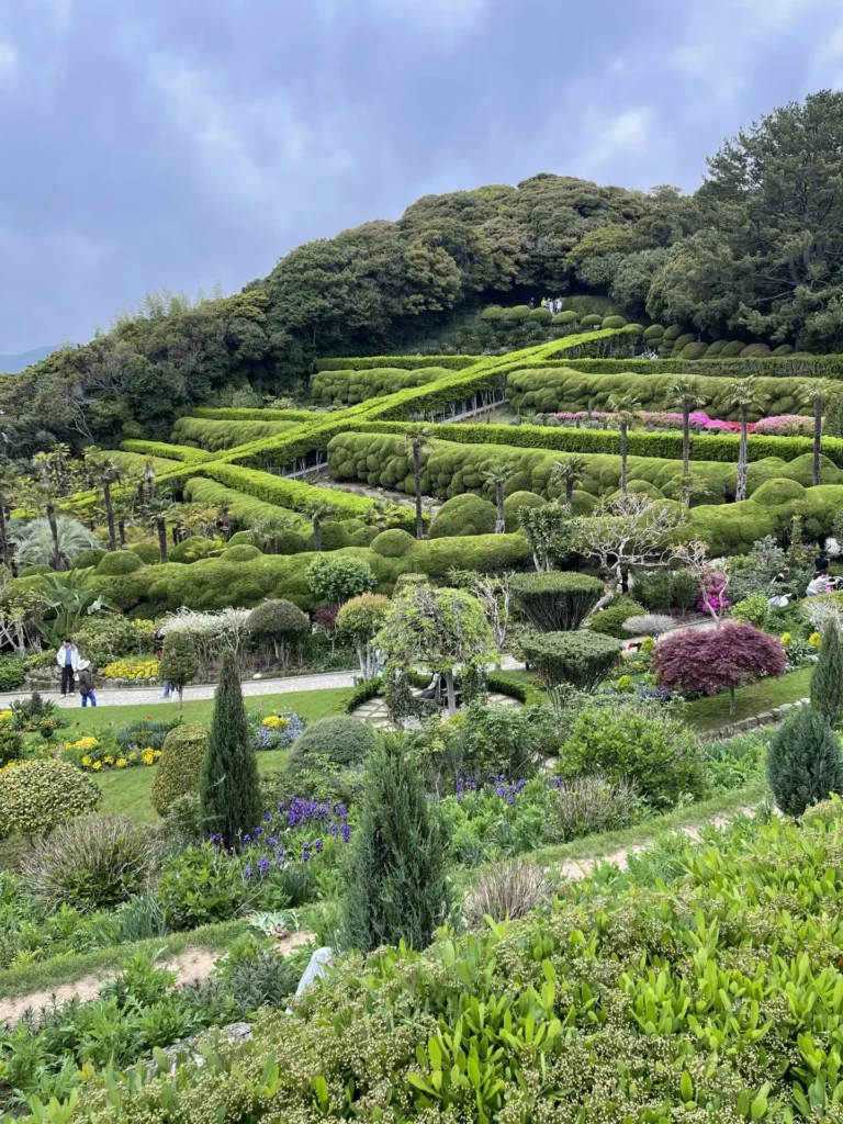 Oedo Batonia Gardens, Geoje, South Korea - April 2026