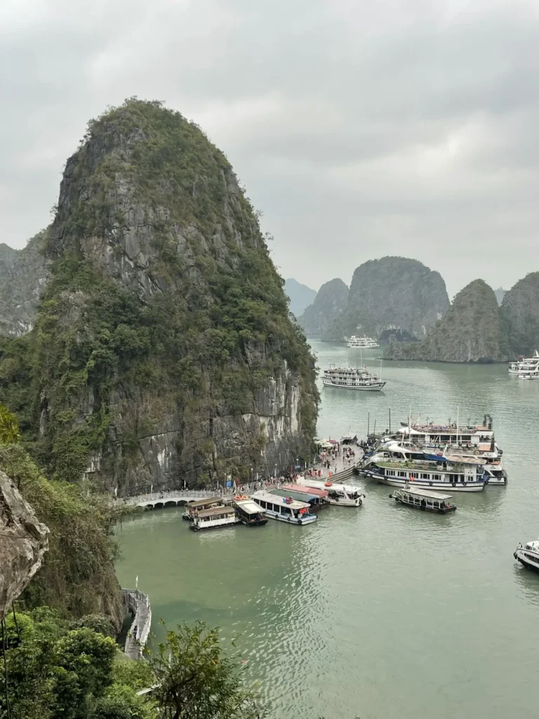 Amazing Cave Dock, Ha Long Bay, Vietnam - April 2026