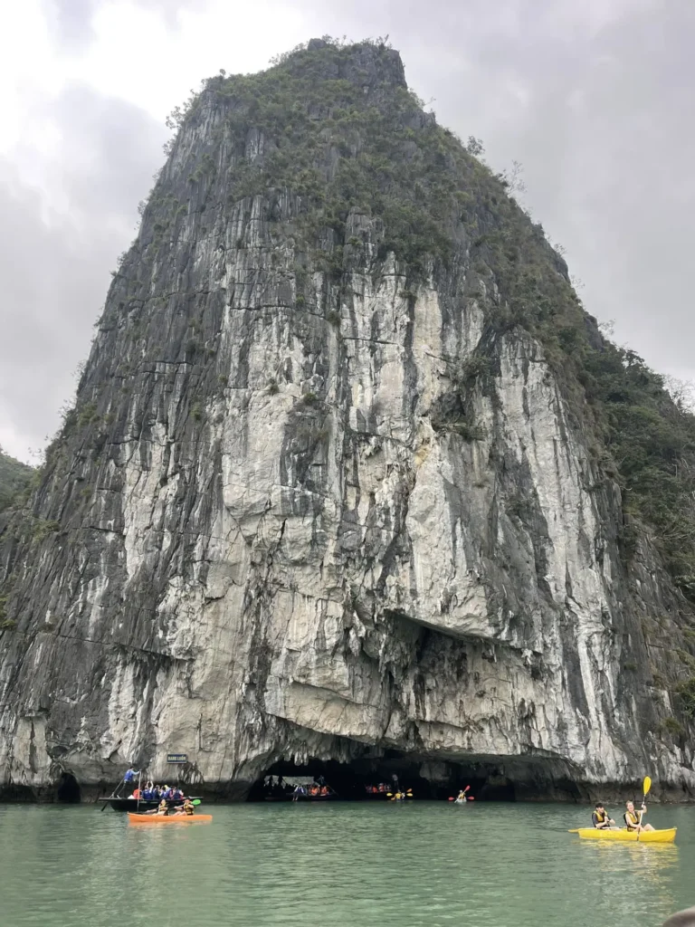 Luon Cave Entrance, Ha Long Bay, Vietnam - April 2026