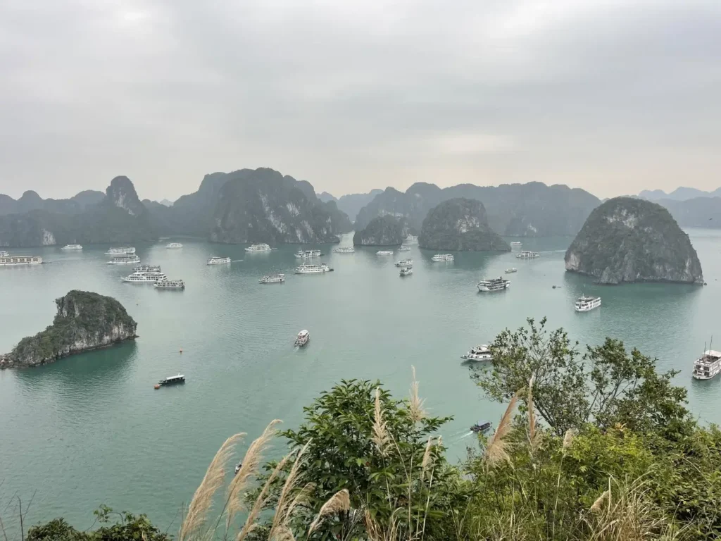 View from Titov Island, Ha Long Bay, Vietnam - April 2026