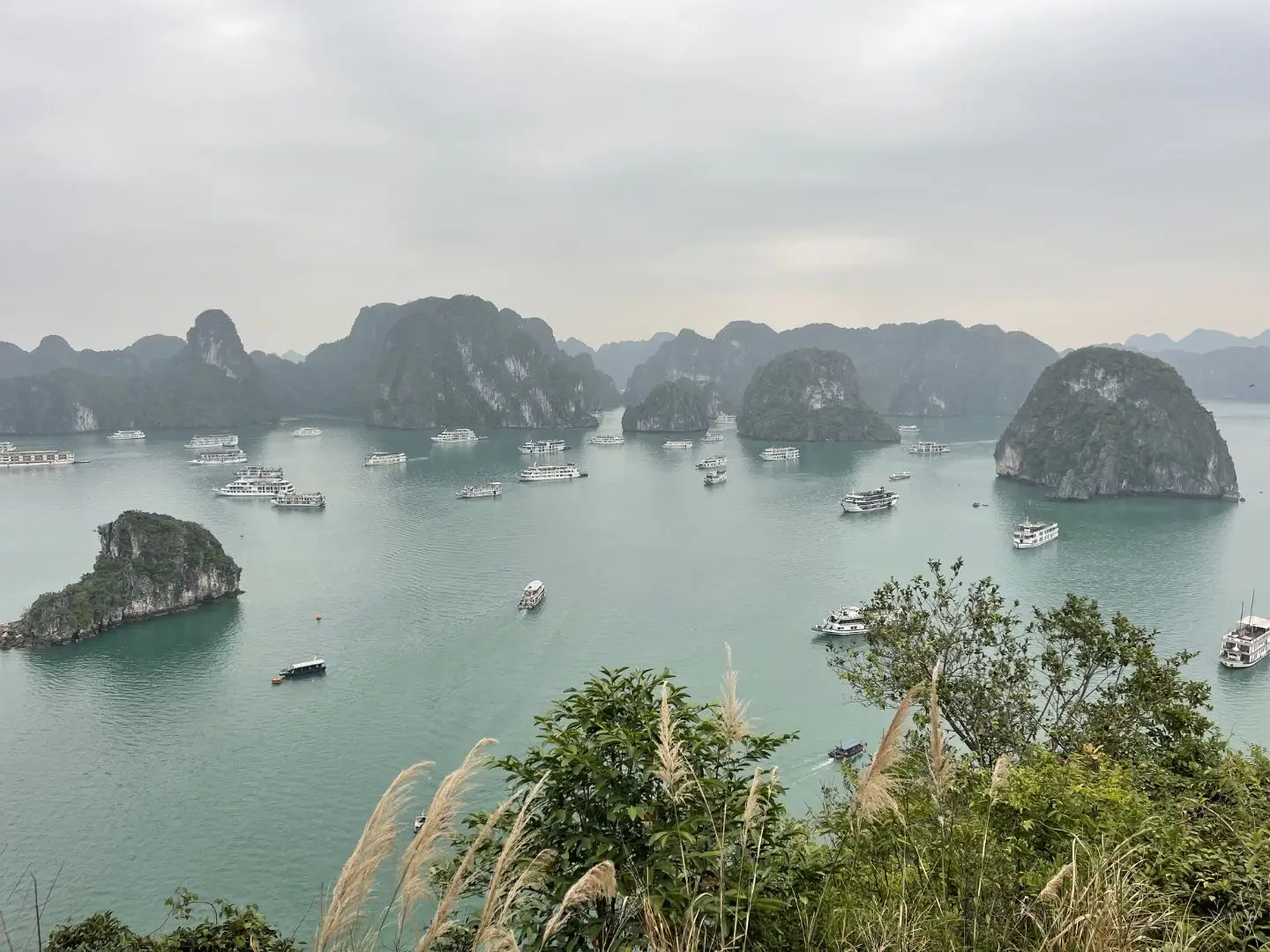 View from Titov Island, Ha Long Bay, Vietnam - April 2026