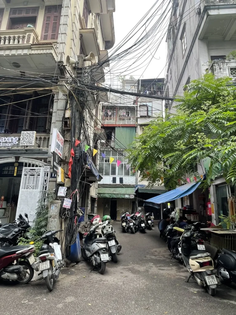 Streets and Cables, Hanoi, Vietnam - April 2026