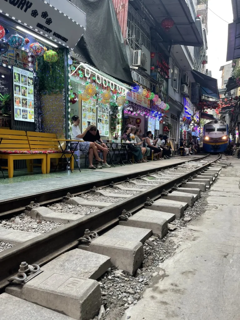 Train Street, Hanoi, Vietnam - April 2026