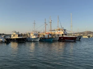 Marina, Antiparos, Greece - July 2026