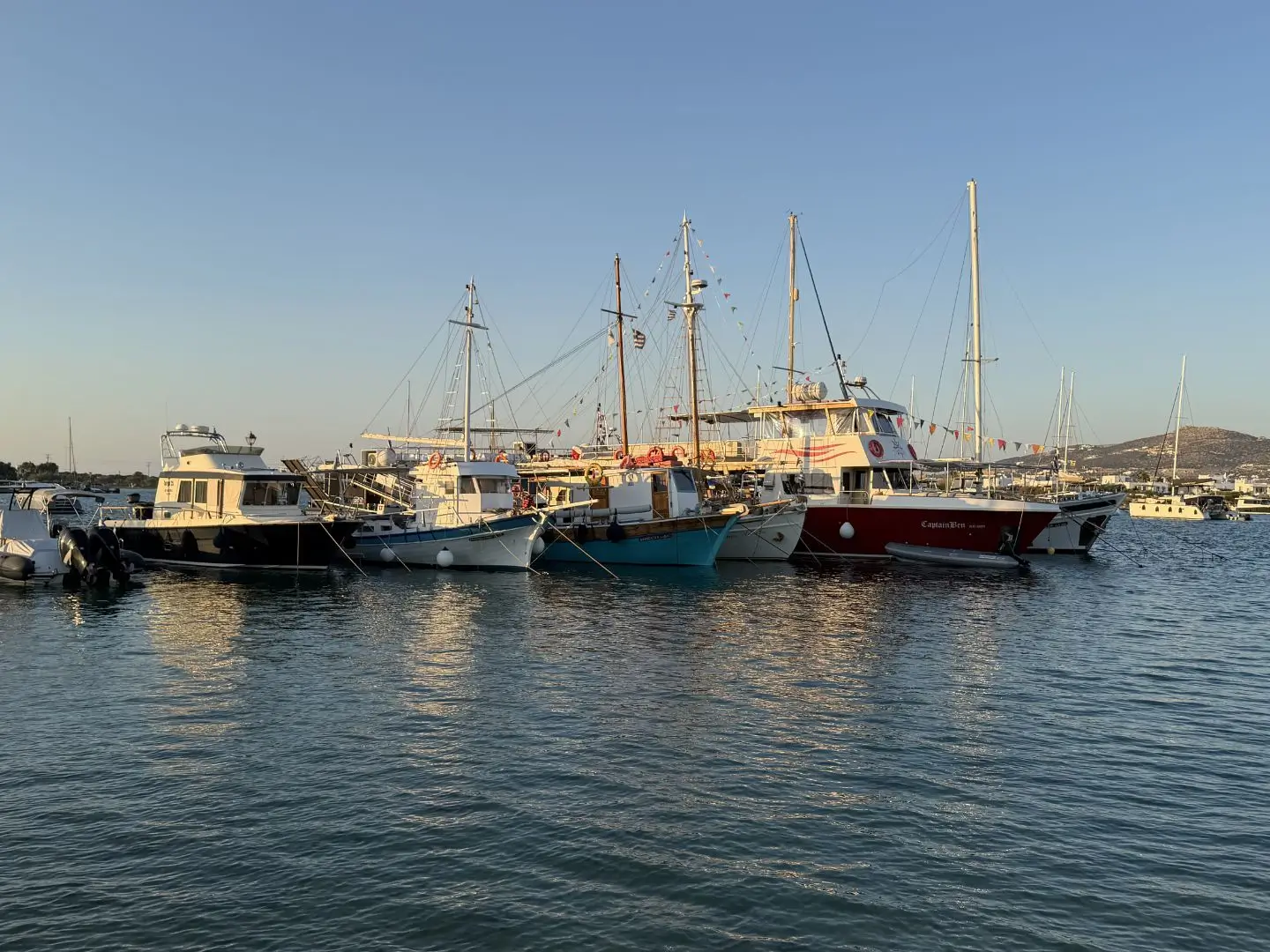 Marina, Antiparos, Greece - July 2026