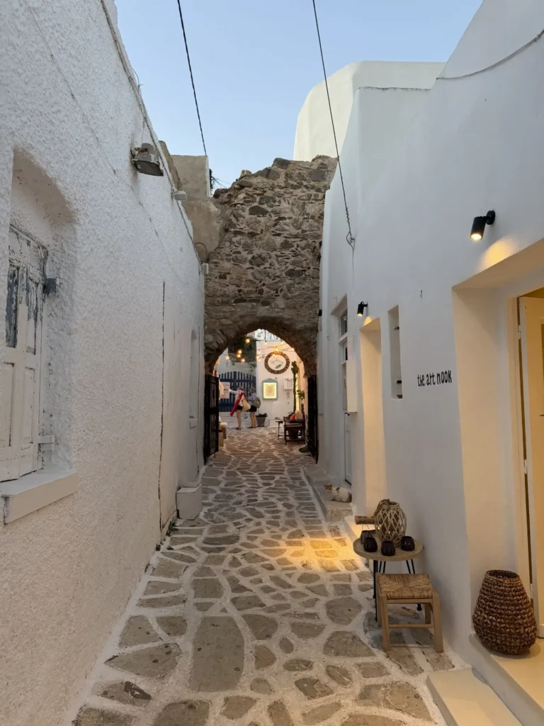 Streets, Antiparos, Greece - July 2026