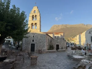 Town Center, Areopoli, Greece - July 2026