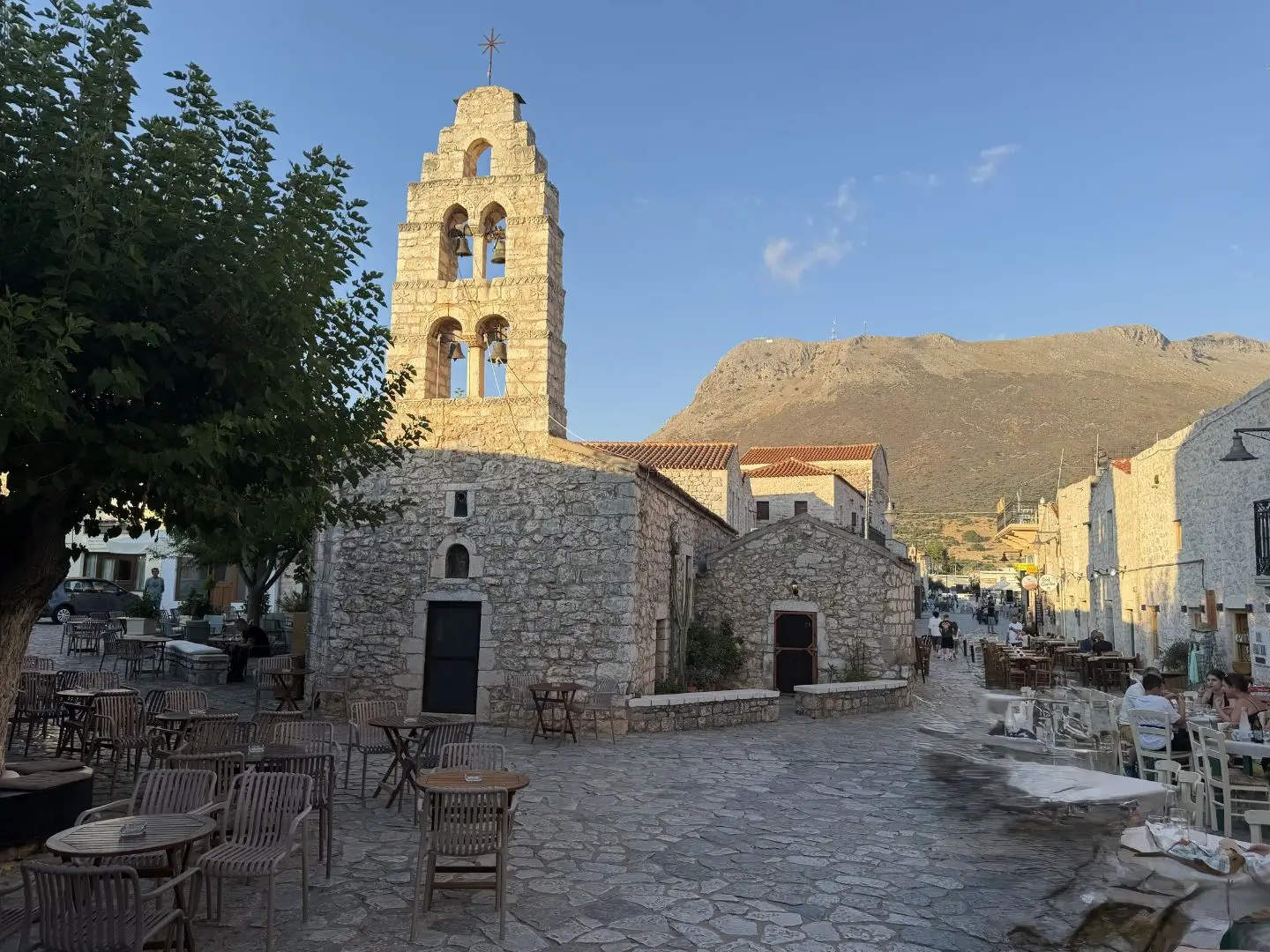 Town Center, Areopoli, Greece - July 2026