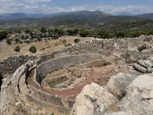 Mycenae Granary, Mykines, Greece - July 2026