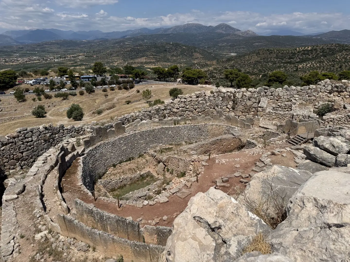 Mycenae Granary, Mykines, Greece - July 2026