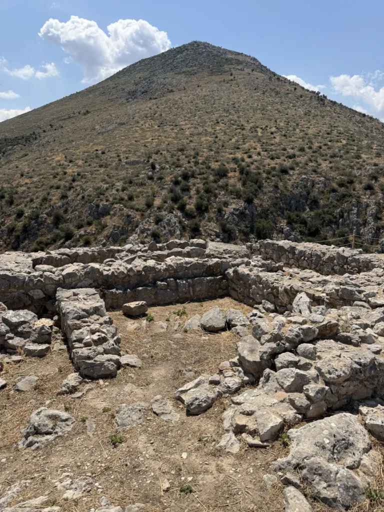 Mycenae Hills, Mykines, Greece - July 2026