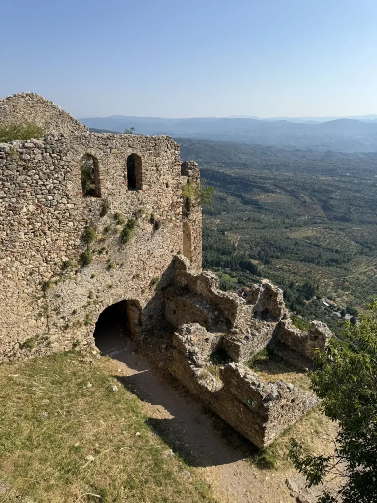 Castle Entrance, Mystras, Greece - July 2026