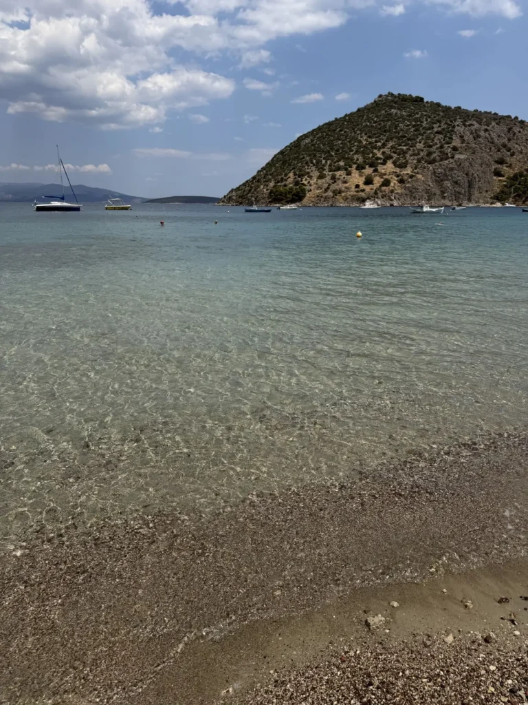 Tolo Beach, Nafplio, Greece - July 2026