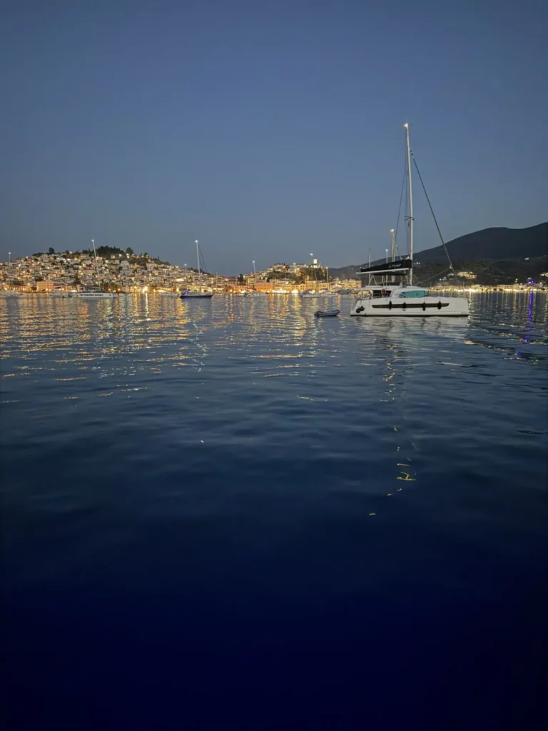 Night, Poros, Greece - July 2026