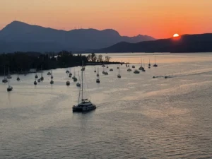 Sunset, Poros, Greece - July 2026